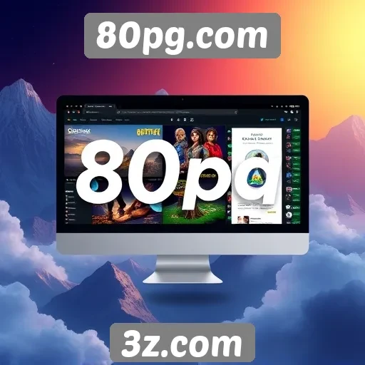 Desempenho e estabilidade do site 80pg.com